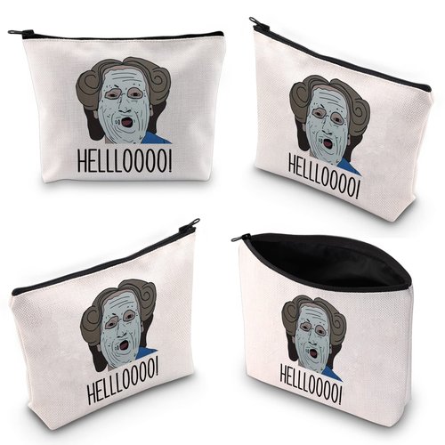 XYANFA Mrs D Inspired Makeup Bag 90s Movie Gift Funny Grandma Bag Mrs D Fans Gift Zipper Pouch