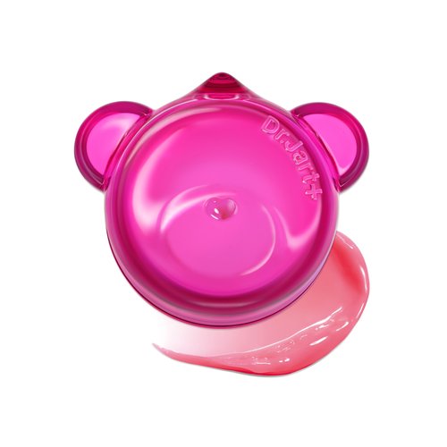 Dr. Jart+ Vital Hydra Solution Jelly Bear Korean Overnight Lip Mask with Hyaluronic Acid, Sheer Pink Tint and Light Raspberry Scent | Korean Skin Care, 0.59 oz.