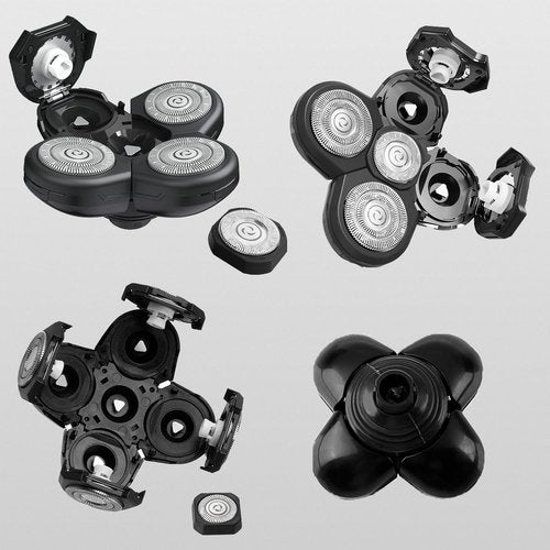 UPTARD Head Shaver Replacement Heads Shaver Replacement Blades Refills Compatible with Freebird Shaver (4)