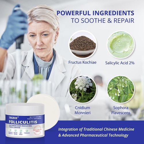 TAGRID Folliculitis Treatment Cream, Ingrown Hair Treatment, Soothing Scalp, Face & Body Cream - Hydrating & Refreshing - – Ultimate Duo