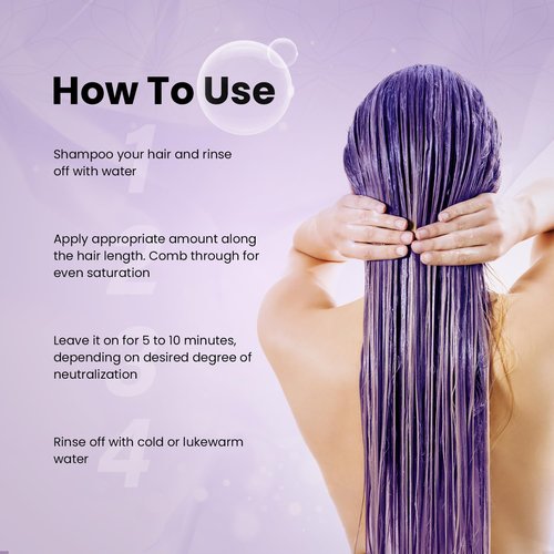 Luxx Violet Deep Conditioning Hair Mask by Moehair USA, Inc - Hydrating Purple Hair Mask for Color-Treated Hair, 8 Fl. Oz - Neutralizes Yellow Tones & Brassiness, Vegan, Paraben & Sulfate-Free
