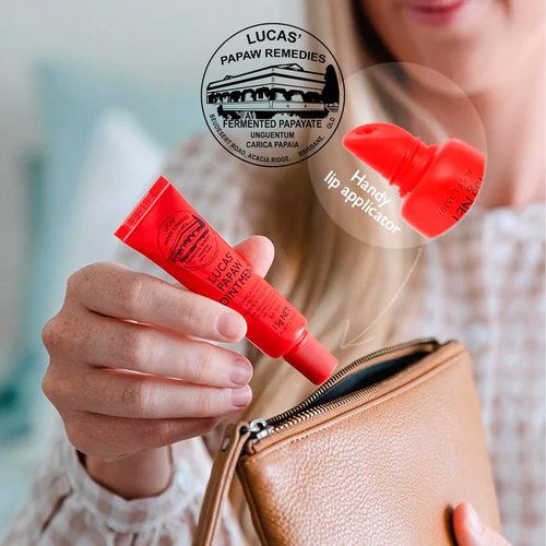 Lucas Pawpaw Ointment 4 x 15g Pawpaw Balm for Lips & Dry Skin - Unique All Skin Types, All Gender- Any Season Gift Pack | Imported Directly From Australia