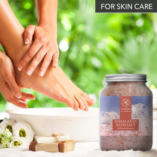 Himalayan Salt Pink Crystal Salt - Set 2x46 Oz -100% Pure & Natural - Himalayan Salt for Stress Relief - Detox Cleanse