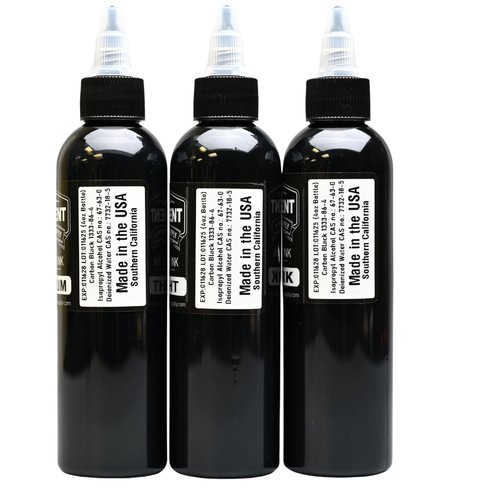 Element Tattoo Supply Greywash Tattoo Ink Set for Professional Tattooing Supplies – Light, Medium & Dark Solid Shades for Outlining, Shading & Blending for Artists – 4 oz Bottle (3 Pack)