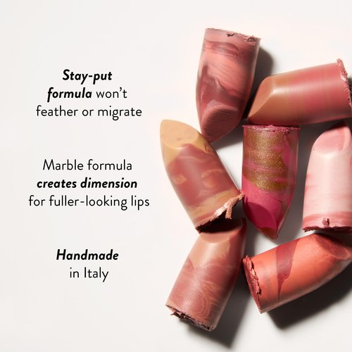 LAURA GELLER NEW YORK Italian Marble Sheer Lipstick, Peach Bellini + Modern Classic Lip Liner, Nice Neutral