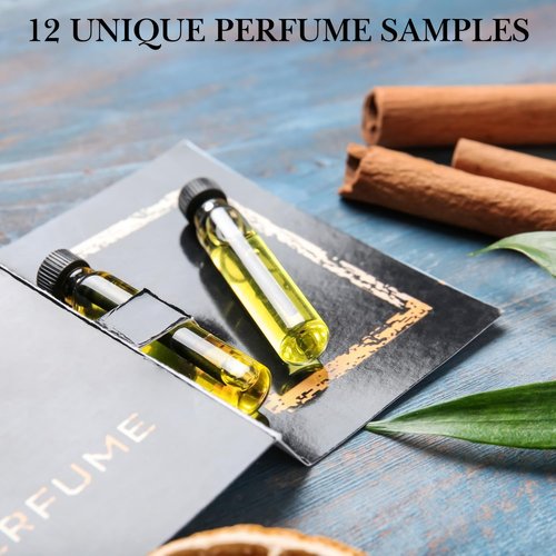 Tradeberry Mens Cologne Sampler Sets - Lot of 12 Designer Cologne Samples for Men.