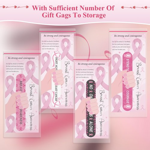 100 Sets 4.72" Breast Cancer Awareness Gift Nail File with Pink Ribbon Design Breast Cancer Awareness Nail Files Bulk Manicure Tools for Women Party Gift Accessories (100PC)