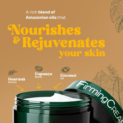 Le Brésil Aimée Firming Cream - Ultra-Moisturizing Cream, Smoothing Effect and Glowing Skin - 300g - 10.58Oz