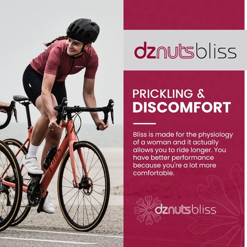 dznuts - Women’s Bliss Chamois Cream with InHeat Embrocation Cream for Cold Weather (Medium Heat)