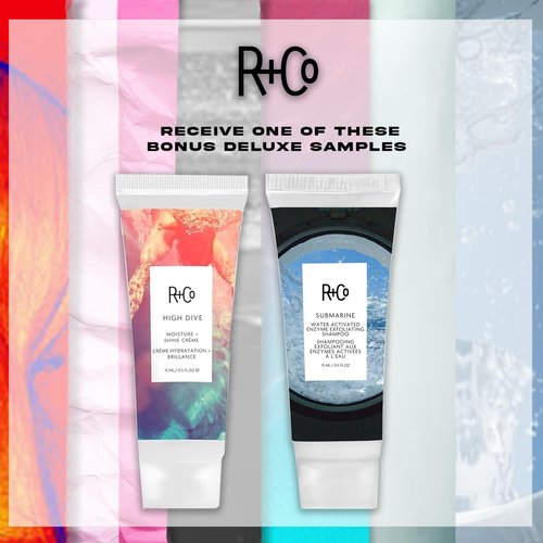 R+Co High Dive Moisture and Shine Crème | Deep Hydration + Softens + Eliminates Frizz | Vegan + Cruelty-Free | 5 Oz