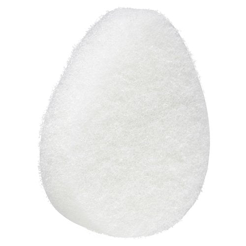 Buf-Puf Facial Sponge, Dermatologist Developed, Removes Deep Down Dirt & Makeup That Causes Breakouts and Blackheads, Reusable, Exfoliating, White, 6 Count