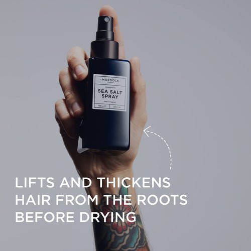 Murdock London Sea Salt Spray & Volume Mousse Bundle | Boosts Texture & Volume | Made in England | Pack of 2