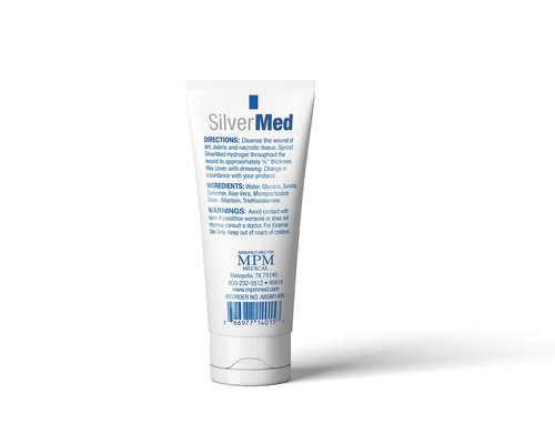 MPM Medical SilverMed Antimicrobial Hydrogel Wound Gel, 1.5oz, each, ABSM1406