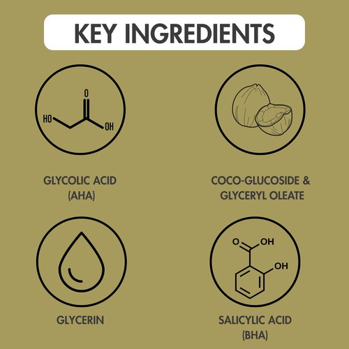 NOLIO BHA Cleanser – Salicylic Acid & Glycolic Acid Face Wash for Acne & Oily Skin – Exfoliating Daily Cleanser – Gently Removes Excess Oil, Dirt & Impurities – 6.7 fl oz