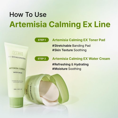 BRING GREEN Artemisia Calming EX Toner Pad 75pads