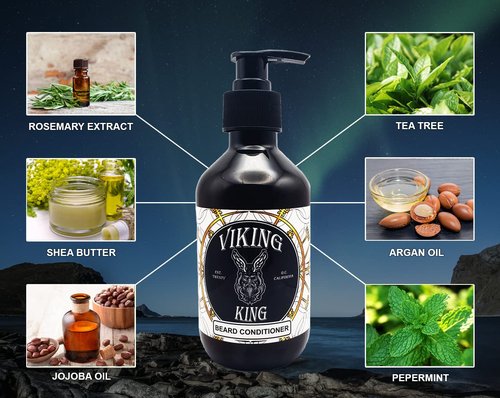 VIKING KING-BEARD CONDITIONER-Tea Tree/Mint-300 Ml