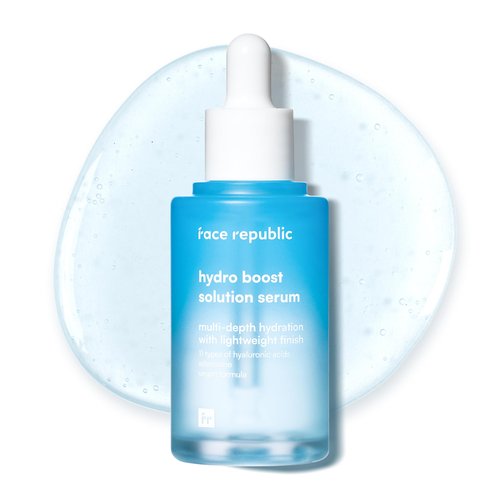 Face Republic Extra Hydration - Hydro Boost Solution Serum + Hydro Barrier Ceramide Cream | Dry, sensitive skin