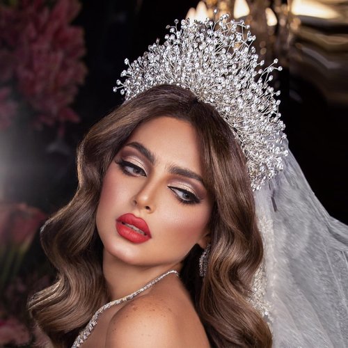 Queen Tiaras and Crowns Bridal Wedding Headband Crystal Tiara Crown, Birthday Party Wedding Pageant Hair Accessories (Silver/Single crown)