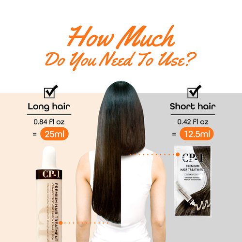 CP-1 Professional Hair Mask Keratin Treatment for Dry Damaged Hair, 25ml, Pack of 4, Package May Vary