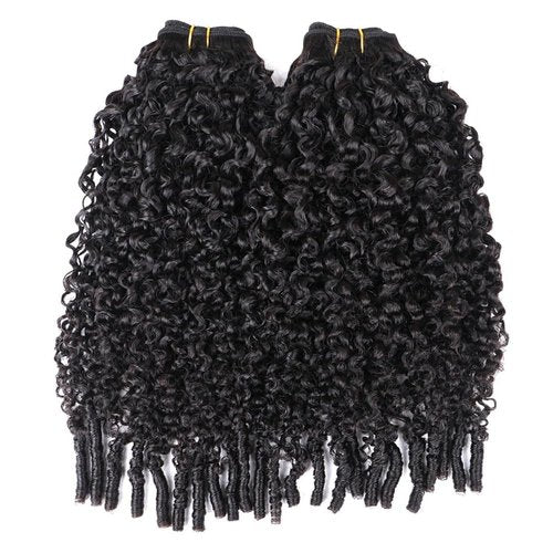Burmese Curly Clip in Hair Extensions Human Hair 3C4A Lace Clip in Human Hair Extensions 7pcs 120g/set Spirally Curly Classic Clips Ins Real Human Hair Extension Full Head For Black Women 12 Inch