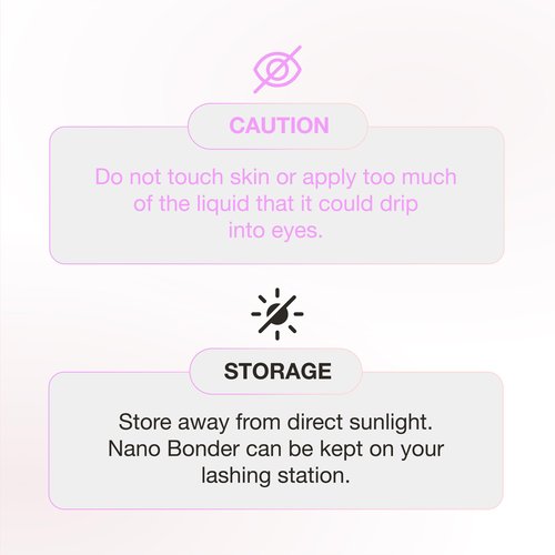 Curacoro Nano Lash Bonder for Eyelash Extensions, Super Bonder for Lash Extension Glue Accelerator, Water & Oil Proof Lash Sealant, Secures Glue Fumes, Longer Retention & Low Irritation (15ml)