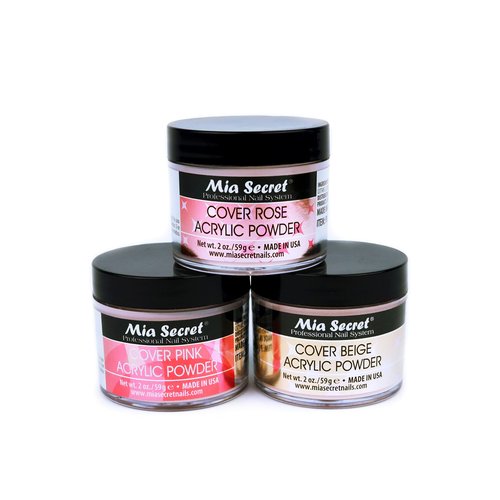 Mia Secret Cover Powder Set - Rose - Pink - Beige