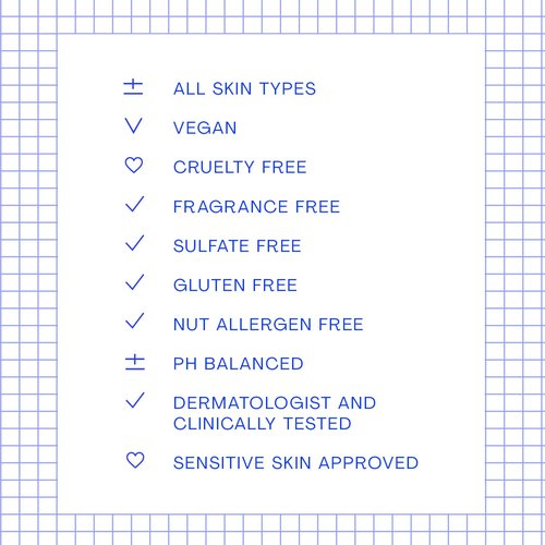 The Outset Purifying Blue Clay Mask - Gentle Fragrance Free Non-Drying Detox - Hydrating, Clarifying for Blackheads and Pores - Clean, Vegan, Gluten Free - All Skin Types, Sensitive Skin - 1.7 fl oz