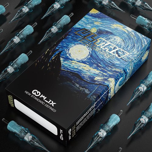 Wjx Ultra Tattoo Cartridges 1011RL 20Pcs Tattoo Needles Round Liner Bugpin Size Fit in Most Tattoo Guns