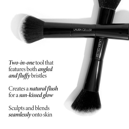 Baked Blush-n-Bronze, Earthy Bronze + Dual-Ended Blush + Bronzer Brush