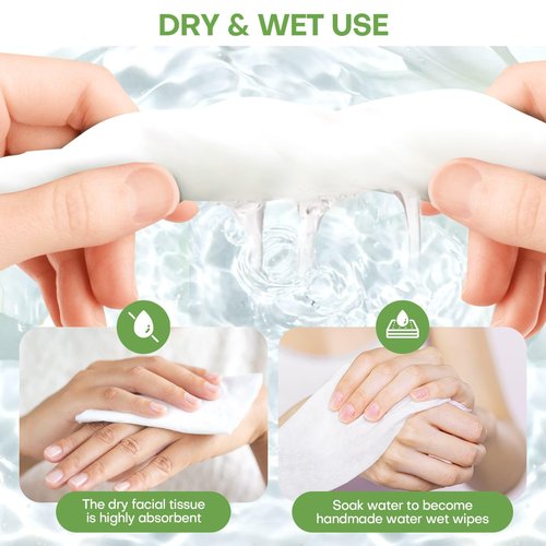 Fancyou Thickened Compressed Towel Tablets 100 Pcs, Ultra-Soft & Portable Disposable Facial Towels, Mini Coin Quick-Expand Washcloths for Daily Cleansing, Travel, Gym, Camping & Sensitive Skin Care