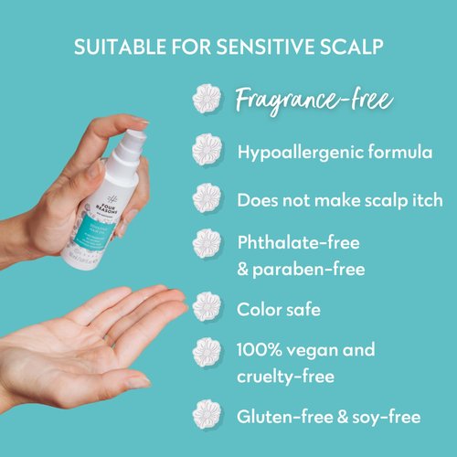 No nothing Hair Oil, Unscented Lightweight Serum for Curly, Frizzy, Dry & Damaged Hair, Frizz Control, Smoothing & Moisturizing Serum for Women, Fragrance Free, Vegan & Cruelty-Free, 1.7 fl oz