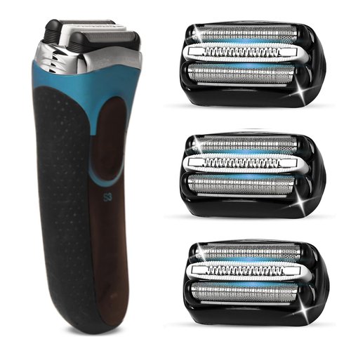 VIDSA 3 Pack 32B S3 Electric Replacement Heads for All Series 3 Shavers, Suitable for S3 3040s 3080s-4 370cc 3070cc 3000s 3010, 3090cc Etc.