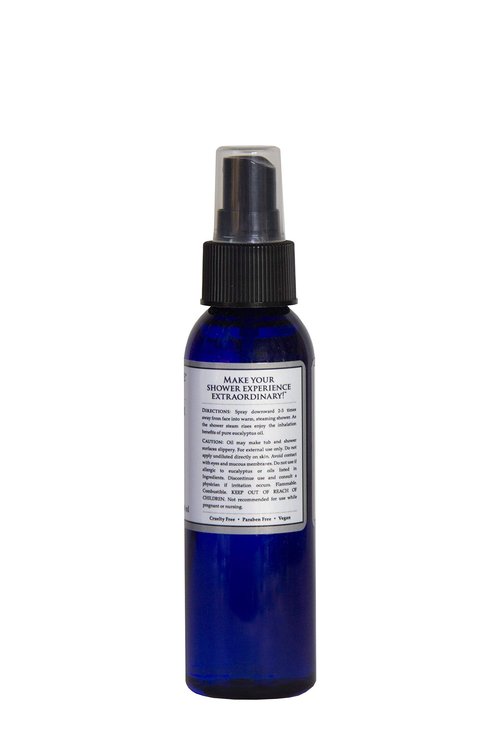 Travertine Spa Steam Shower Spray, Eucalyptus And Lavender, 2 oz.