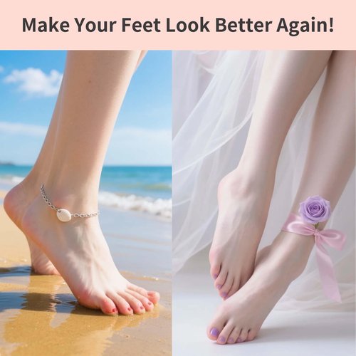 AprElm Rechargeable Electric Foot Callus Remover with 3-Sizes 120Pcs Sandpaper Discs, Professional 900RPM 3-Speed Control Aluminum Electric Foot File (E3 Rose Pink)