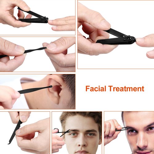 Base 8Pcs Manicure Set and Professional 18 Pcs Manicure Set