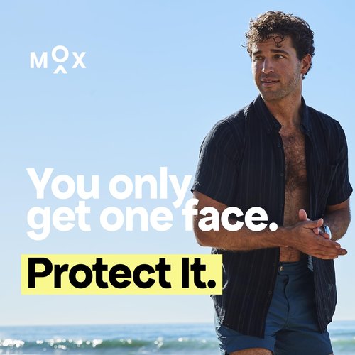 Mox Invisible Armor SPF 30 Sunscreen (2.0 oz) - Daily Mineral Zinc Oxide Sunscreen - Broad Spectrum Sun Protection - Goes On Easy - Rubs in Clear - With Moisturizing Shea Butter and Aloe Vera