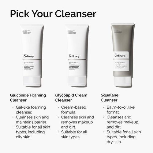 The Ordinary Squalane Cleanser, Facial Cleansing Balm and Hydrating Makeup Remover, 5.1 Fl Oz