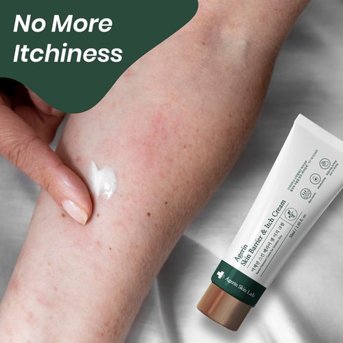 AGERIN Anti-Itch Cream – Skin Barrier and Itch Relief Cream for Sensitive and Dry Skin, Trouble Care, Calming, Hydrating, Purifying, Cruelty Free, Vegan
