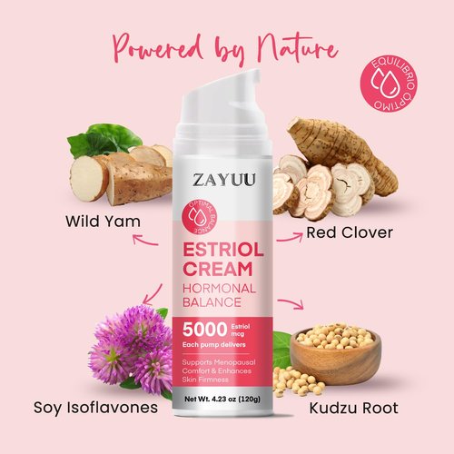 Radiance & Balance Skincare Duo for Mature Skin: Vitamin C Face Serum + Botanical Estriol Cream – Hydrating, Firming & Age-Defying Skincare Set for Women