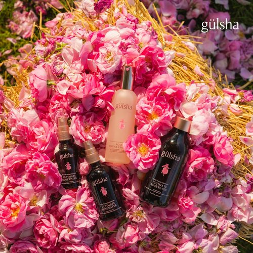 GULSHA ULTIMATE ROSEWATER, Natural Rosa Damascena Flower Water, Cleanses, Nourishes and Tones Skin, Restores Radiance to Your Skin, Free from Chemicals, 100% Natural Glow Rose Essence, 200ml/6.76fl oz