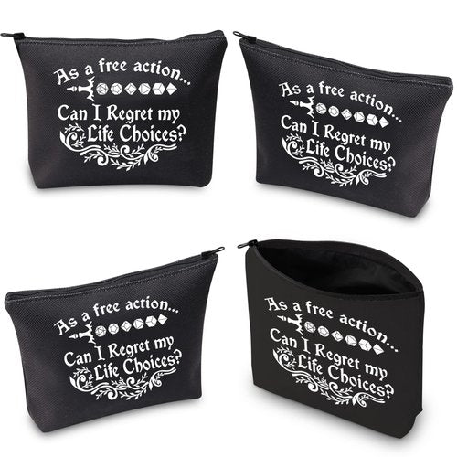 WCGXKO Player Gifts Player Makeup Zipper Pouch Bag (As a free)