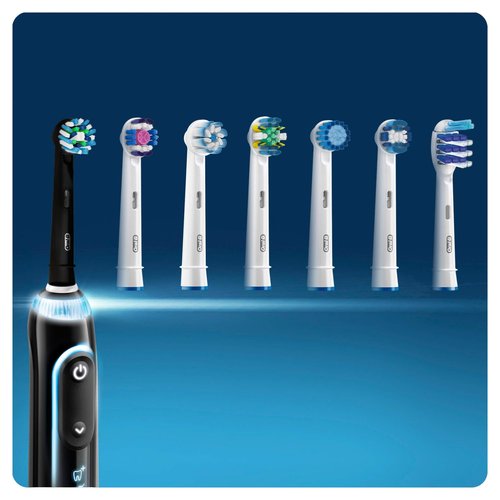 Oral-B CrossAction Toothbrush Heads - 16 Degree Bristles for Superior Cleaning