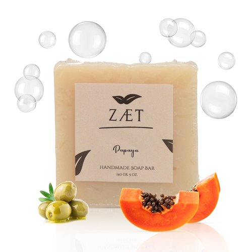 ZÆT Papaya Soap Bar - 8 Pack