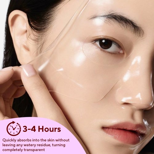 Nityrliv Bio-Collagen Real Deep Mask, 8 Pack Overnight Hydrating Face Mask for All Skin Types,Original Hydrating Collagen Face Mask