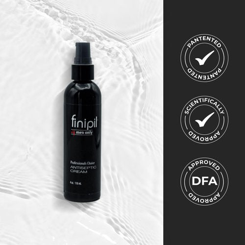 finipil Cream for Ingrown Hair for Mens After Shave 4 Fl oz, clear