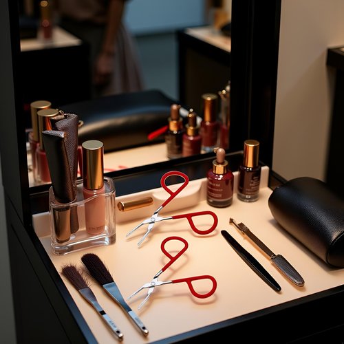 2Pcs Red yebrow Tweezer Stainless Steel Scissors Shaped Tweezers Slant Tip Tweezers Clip Hair Tweezer Beauty Tool for Women Girl Shave and Hair Removal