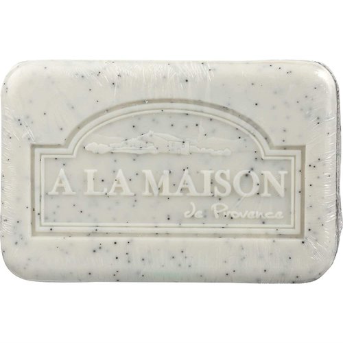 A LA MAISON Coconut Charcoal Bar Soap - Uses: Hand and Body, Triple Milled, Essential Oils, Biodegradable, Plant Based, Vegan, Cruelty-Free, Alcohol & Paraben Free (3 Bars of Soap, 8.8 oz)