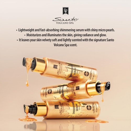 Olive Spa Body Shimmer Oil 100ml – Hydrating Glow Enhancer Glitter Body Oil with Micro Pearls – Fast Absorbing Shimmer for Moisturizing, Illuminating and Shine