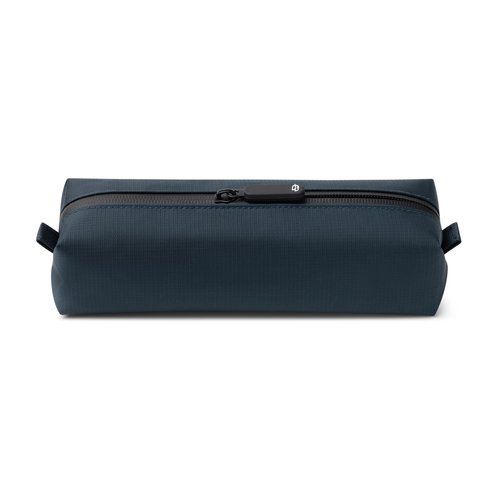 Comfyable Small Toiletry Bag for Men, Slim Mini Toothbrush Bag, Dopp Kit, Electronics, Tech, Gym, Water-Resistant Essentials Organizer, Blue