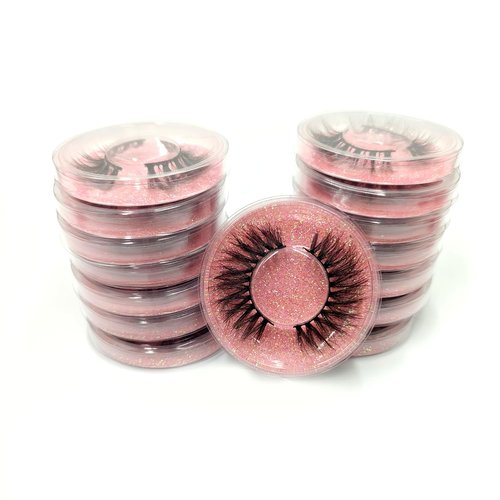 U-Hotmi Wholesale Fales Eyelashes, Mink Lashes Thick 5D Volume Natural Fake Lashes Pack(50 Pairs)